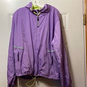 Purple Windbreaker Jacket XXL